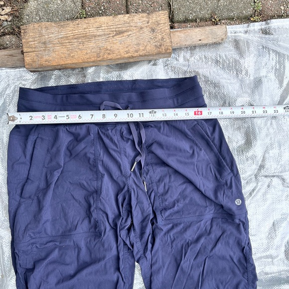 Lululemon dance studio pants sz 10 reg blue - Picture 7 of 10